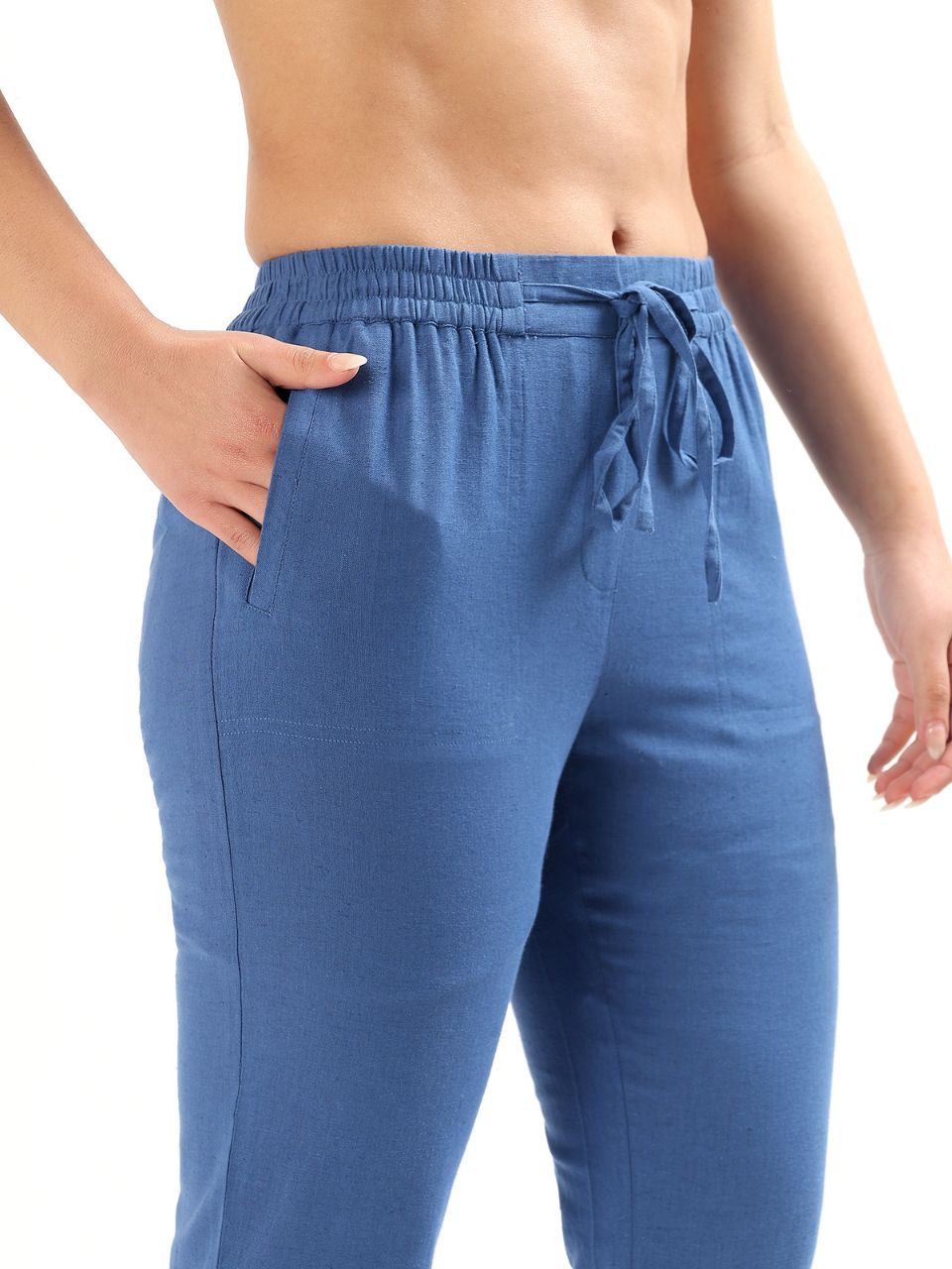 Roma 4 - Pocket Pant - Ocean - Hi Handmade