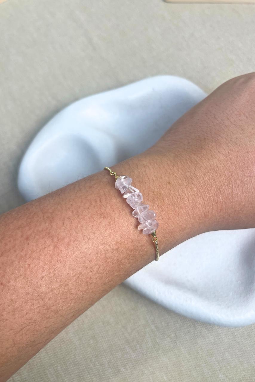 Rose Quartz - Bracelet - Hi Handmade