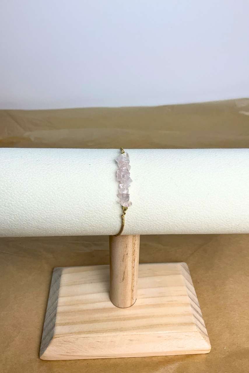 Rose Quartz - Bracelet - Hi Handmade