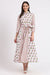 Rose Shirt Dress - White - Hi Handmade
