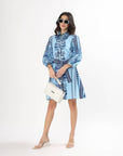 Sia Shirt Dress - Oyster Bay - Hi Handmade