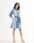 Sia Shirt Dress - Oyster Bay - Hi Handmade
