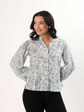 Soft Bloom Cotton Top - Reflective Daisy