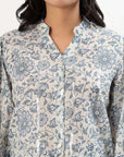 Soft Bloom Cotton Top - Reflective Daisy - Hi Handmade