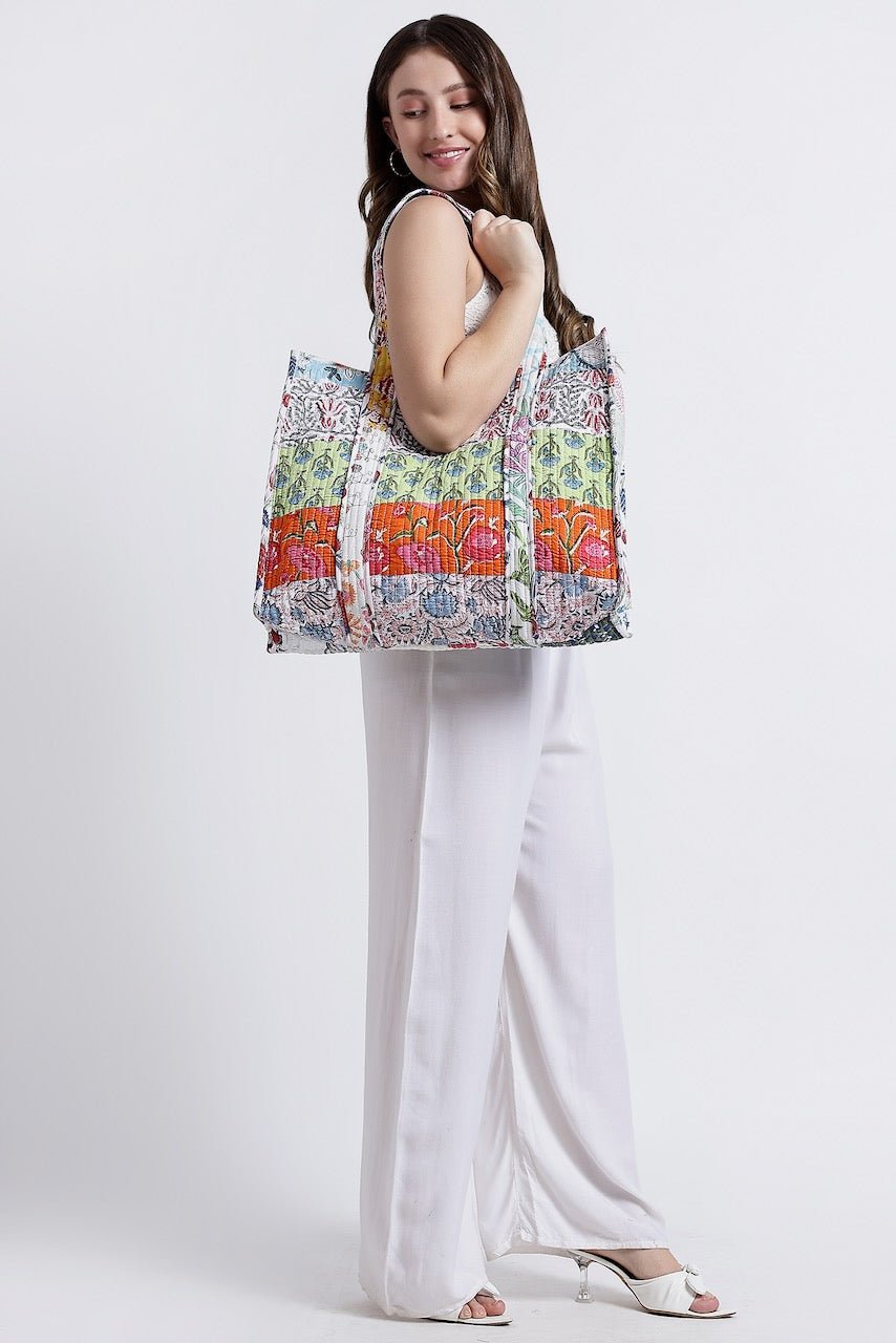 Sustainable Fashion - Cotton Tote - Hi Handmade