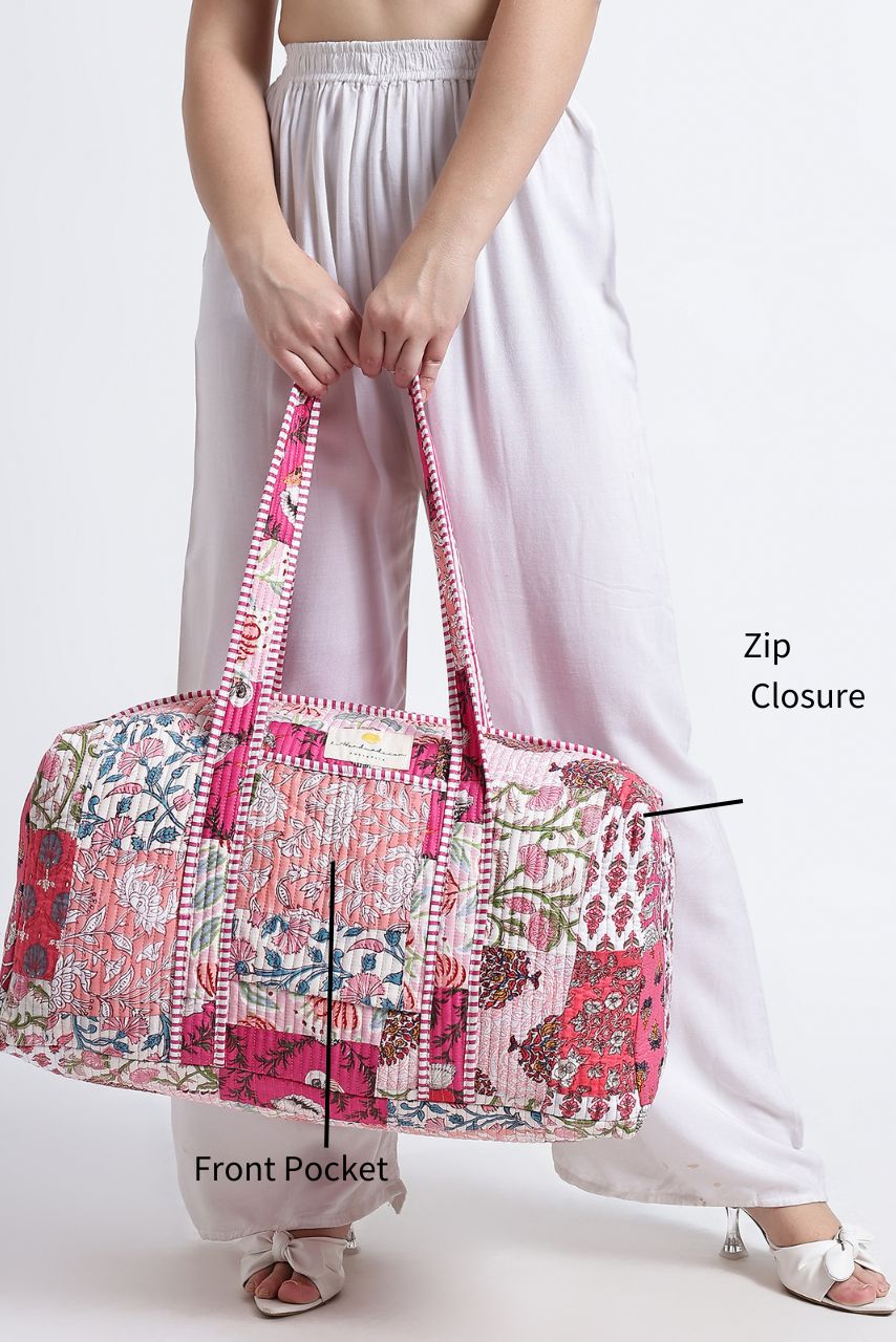 Sustainable Fashion - Duffle Bag - Hi Handmade