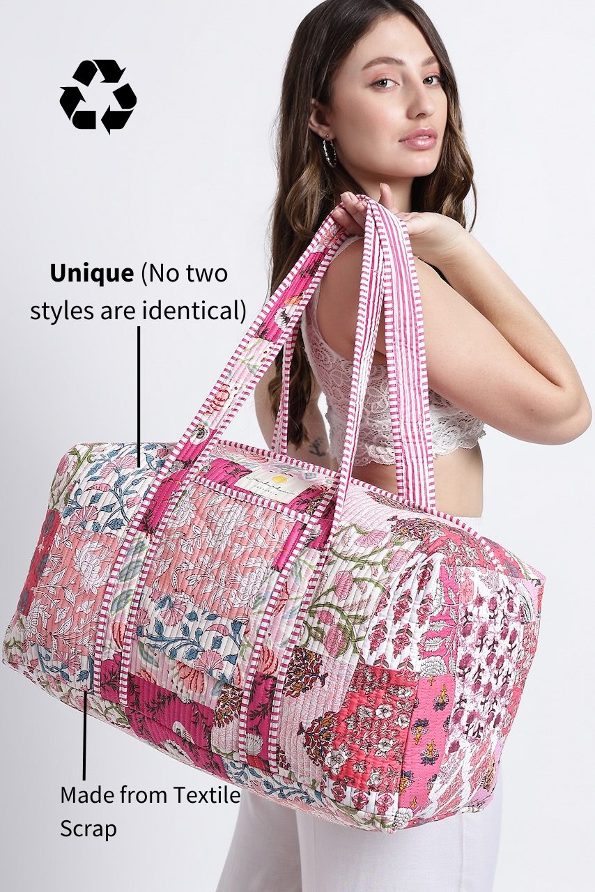 Sustainable Fashion - Duffle Bag - Hi Handmade