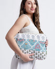 Sustainable Fashion - Quilted Laptop Bag - Hi Handmade
