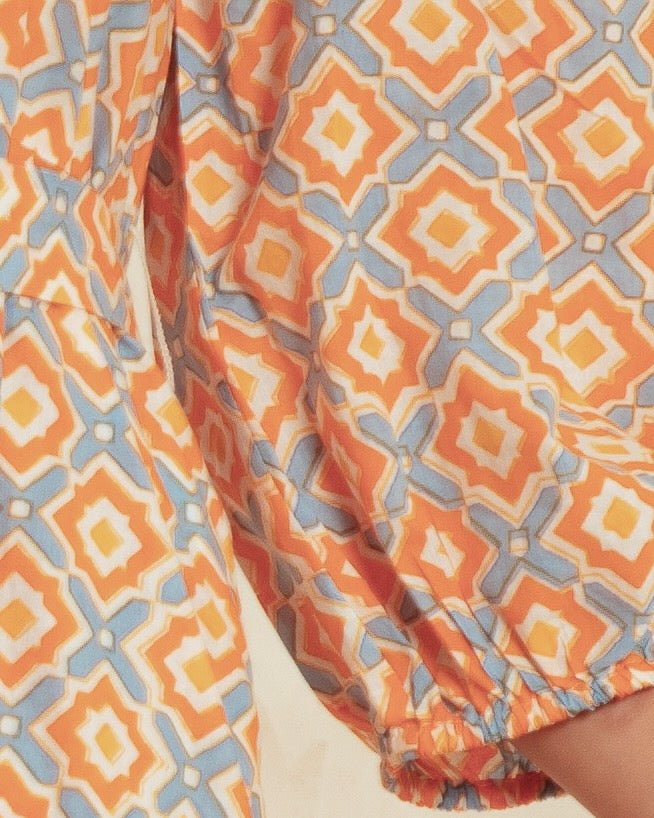 Sydney Maxi Shirt Dress - Coral - Hi Handmade