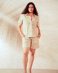 Sydney Sparkle Shirt - Coral - Hi Handmade
