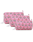 Toiletry Bag - Blush Pink - Hi Handmade