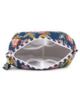 Toiletry Bag - Botanical Blue - Hi Handmade