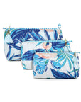 Toiletry Bag - Flamingo Blue - Hi Handmade