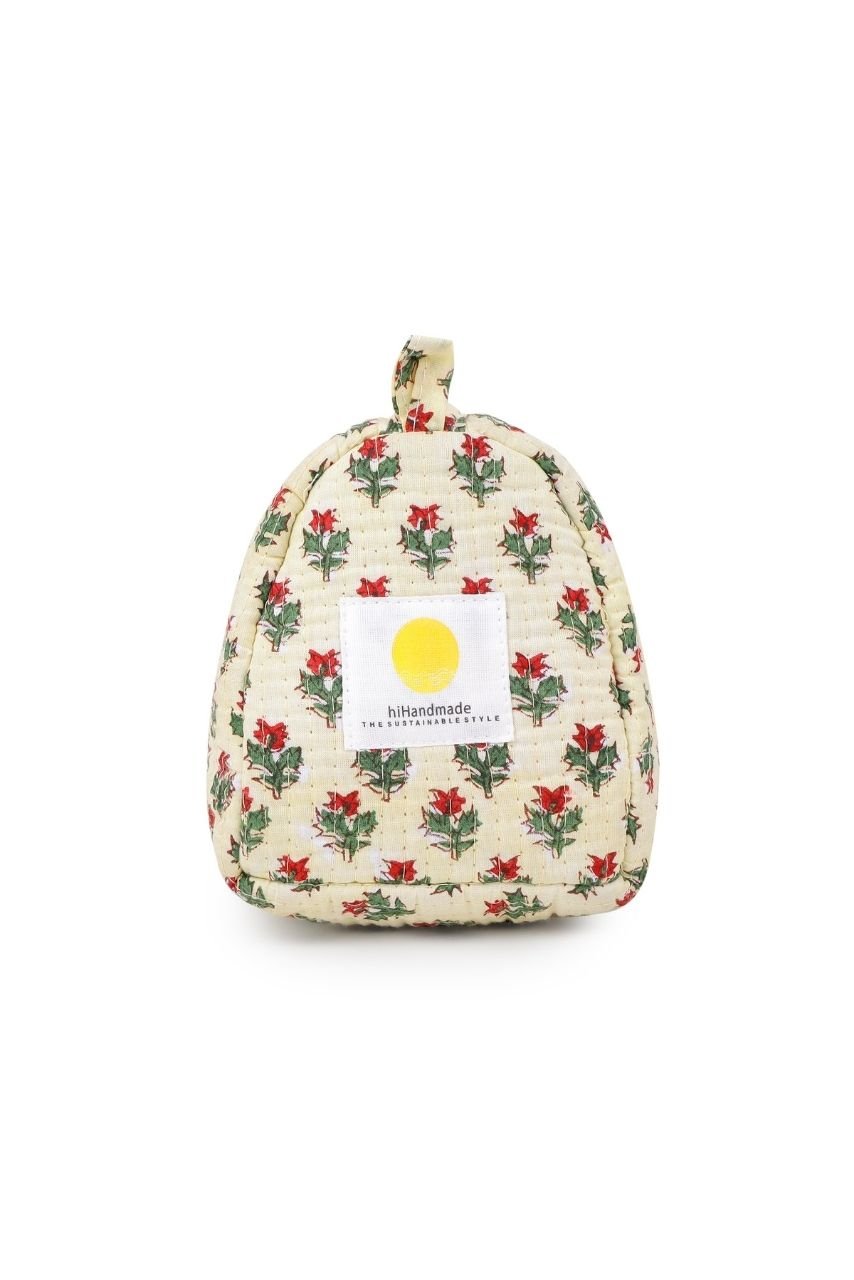 Toiletry Bag - Ivory - Hi Handmade