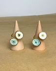 Two Stone Solar Quartz - Ring - Hi Handmade
