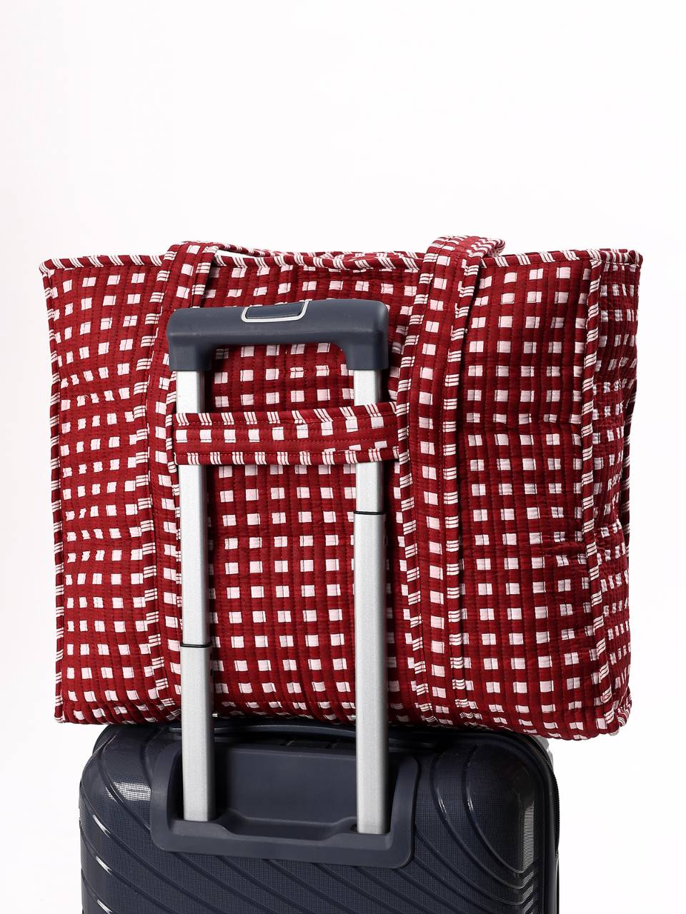 Ultimate Travel Bag - Cherry - Hi Handmade