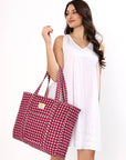 Ultimate Travel Bag - Orchid - Hi Handmade