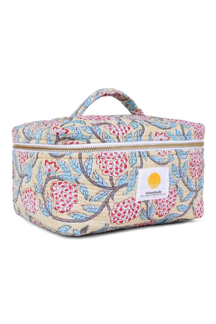Vanity Bag - Peony - Hi Handmade