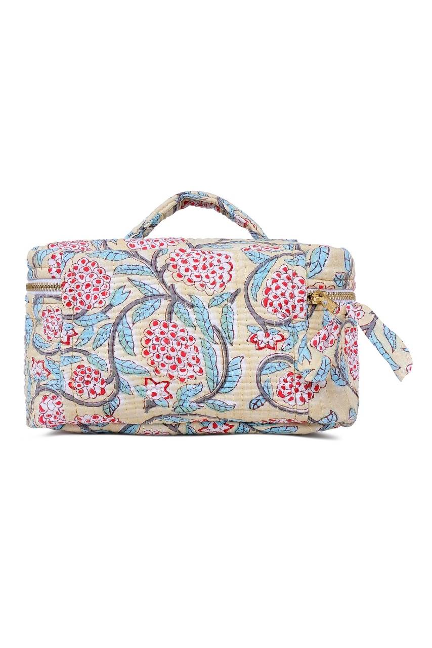 Vanity Bag - Peony - Hi Handmade