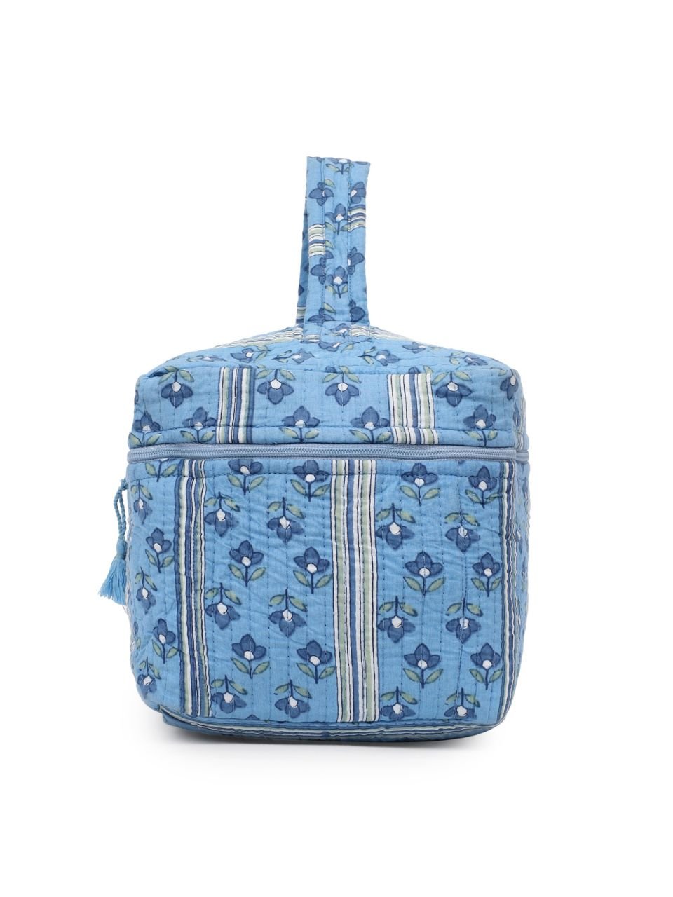 Vanity Bag - Petal Stripe - Hi Handmade