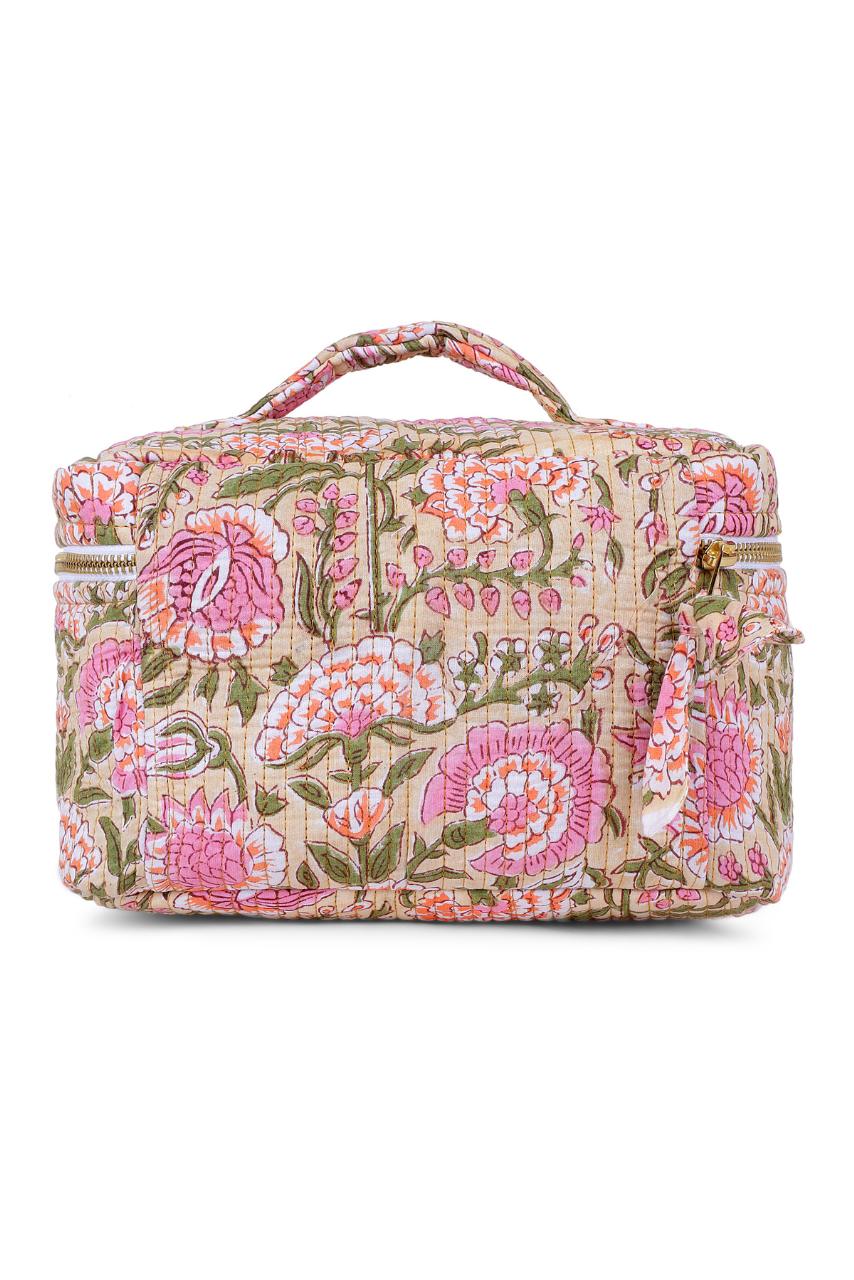 Vanity Bag - Pink - Hi Handmade