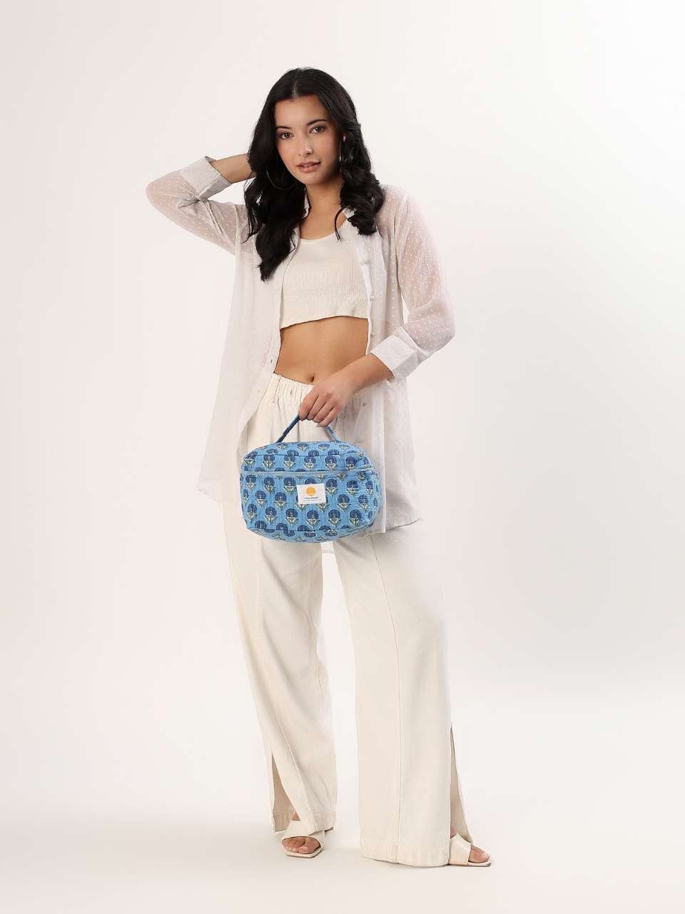 Vanity Bag - Sahiba Motif - Hi Handmade