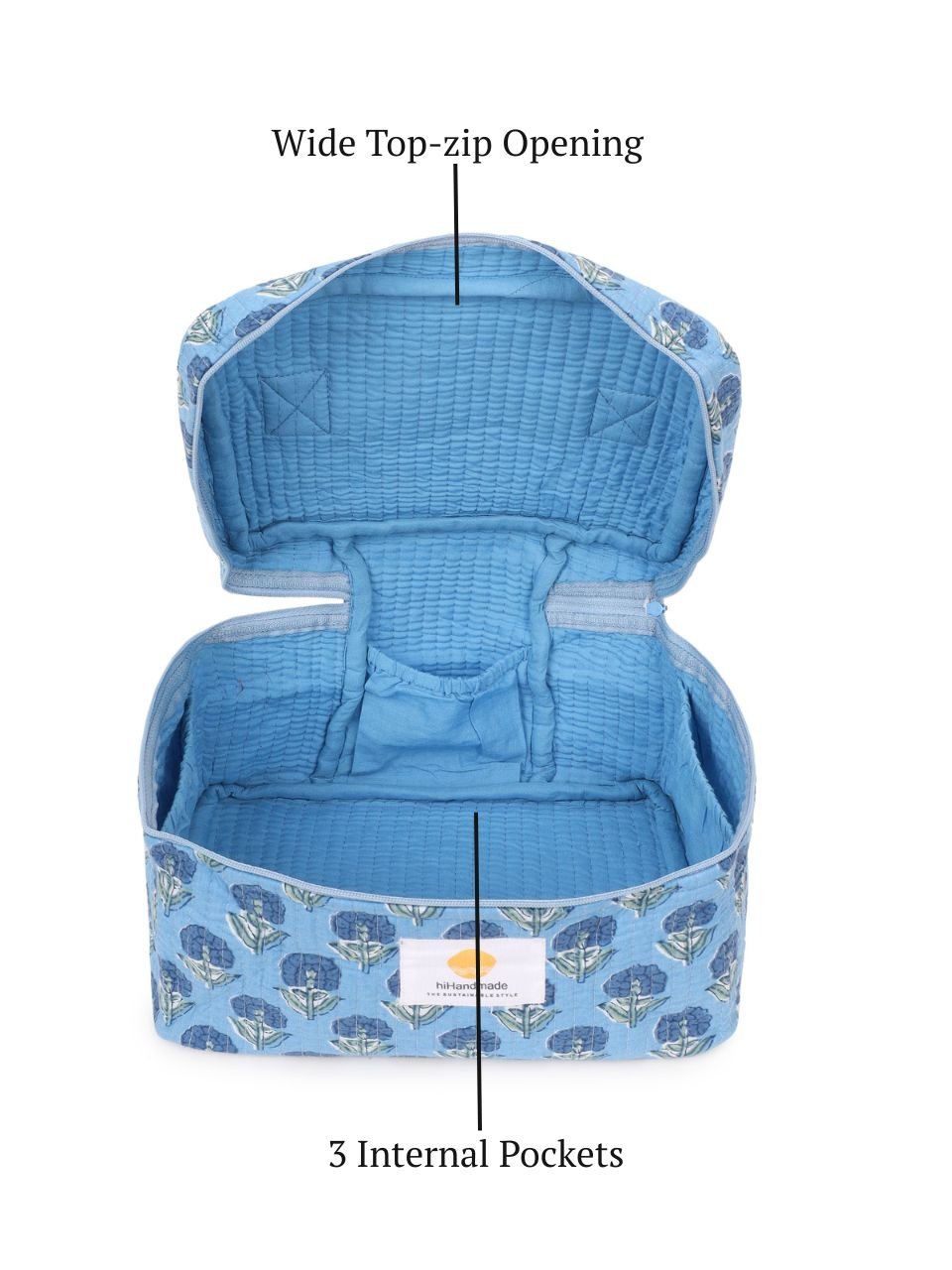 Vanity Bag - Sahiba Motif - Hi Handmade