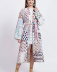 Vintage Kantha Patchwork Jacket - Long - Hi Handmade
