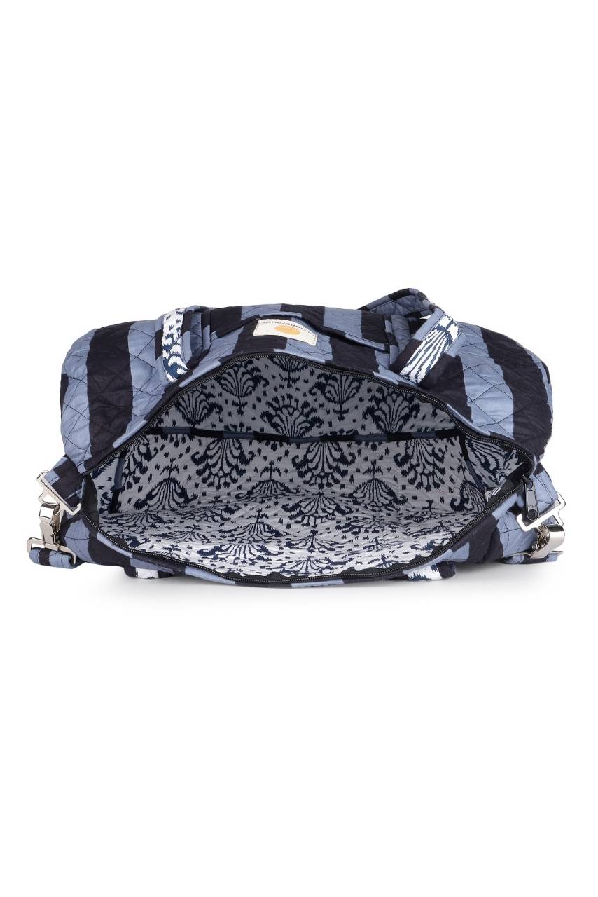 [Wonky] Cotton Duffle Bag - Black - Hi Handmade