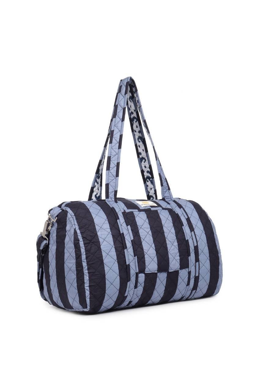 [Wonky] Cotton Duffle Bag - Black - Hi Handmade